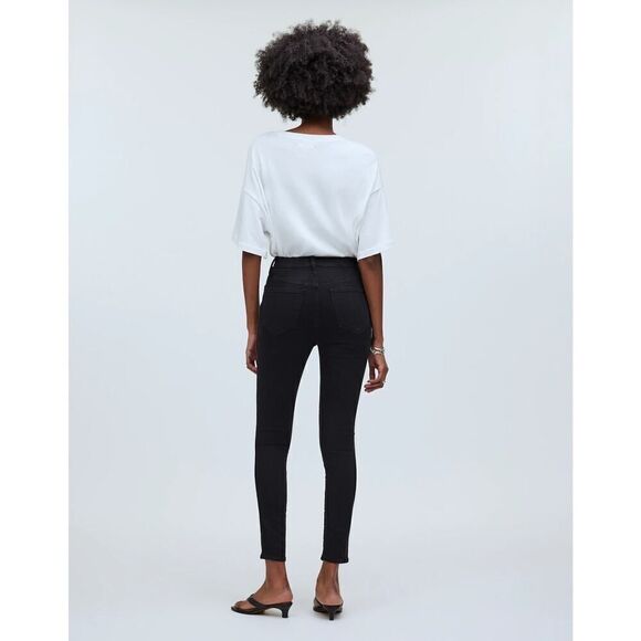 MADEWELL 10" High-Rise Skinny Jeans SIZE 26P MSRP $128 - Picture 4 of 11